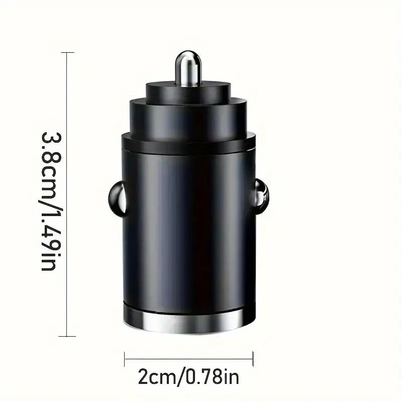 Haiyeasy Dual Port USB & Type-C Car Charger